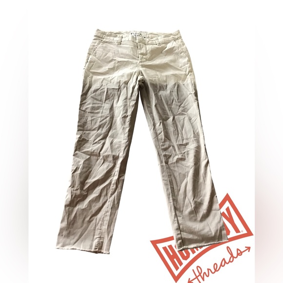 Frank & Eileen woman light khaki trousers size 4
